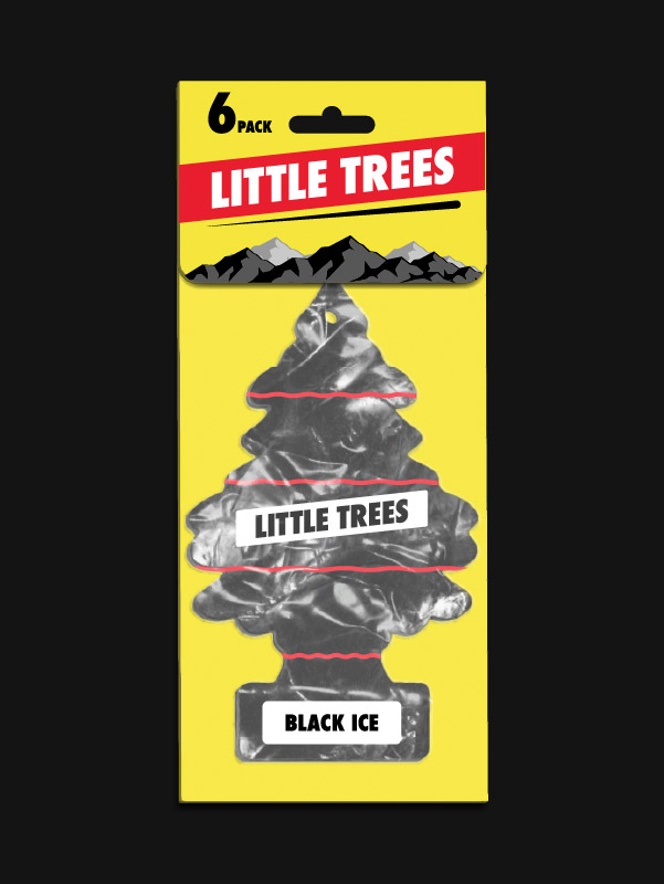 Little Trees Mockup - Black Ice